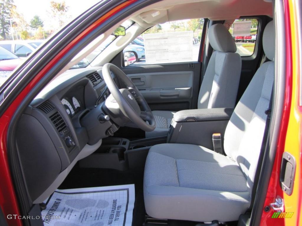 Dark Slate Gray/Medium Slate Gray Interior 2011 Dodge Dakota Big Horn Extended Cab Photo #38516131