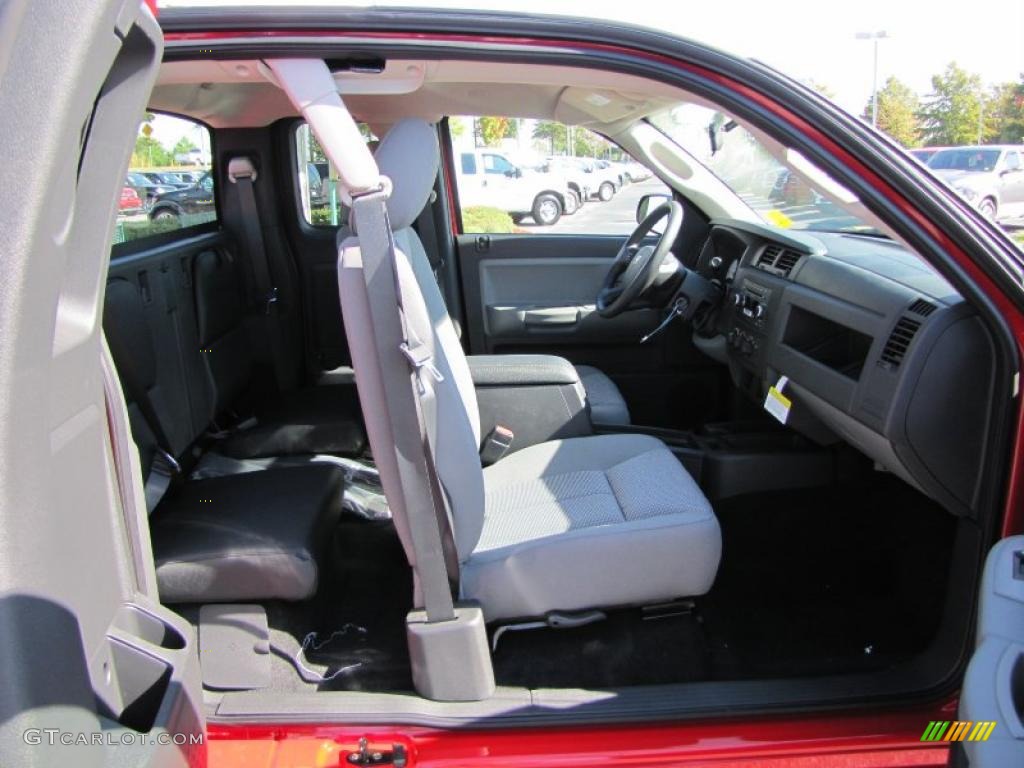 Dark Slate Gray/Medium Slate Gray Interior 2011 Dodge Dakota Big Horn Extended Cab Photo #38516175