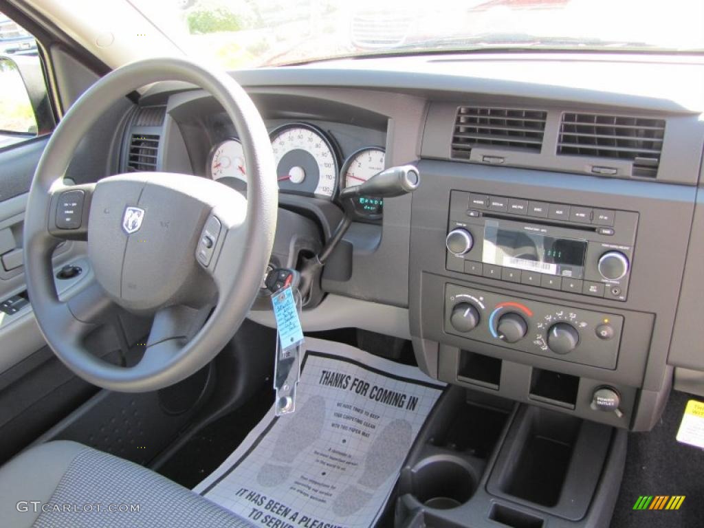 Dark Slate Gray/Medium Slate Gray Interior 2011 Dodge Dakota Big Horn