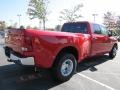 2011 Flame Red Dodge Ram 3500 HD Big Horn Crew Cab Dually  photo #3