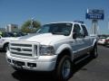 2007 Oxford White Clearcoat Ford F250 Super Duty XLT Crew Cab 4x4 Renegade  photo #1