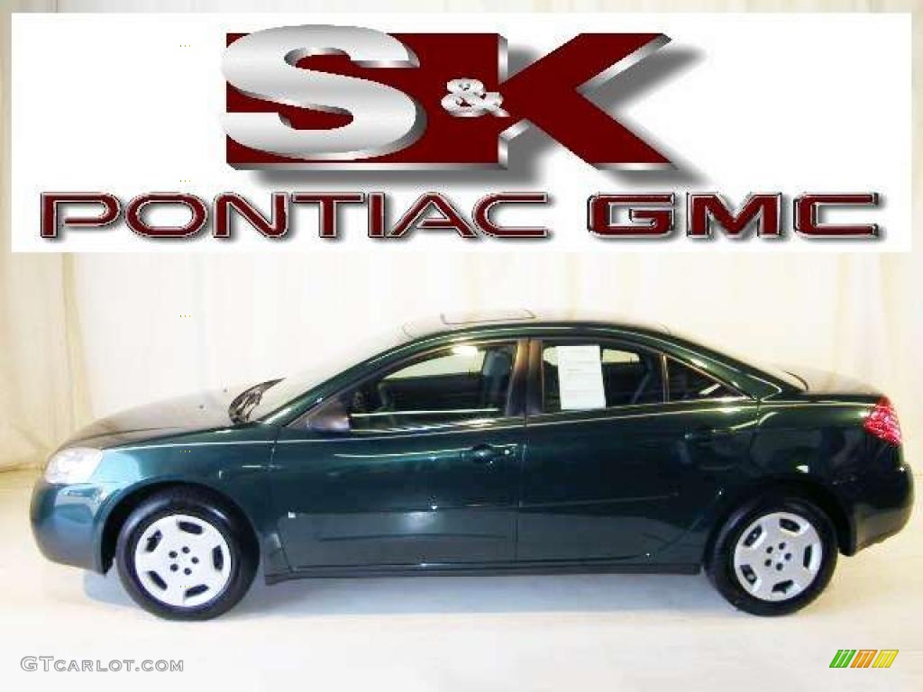 Emerald Green Metallic Pontiac G6