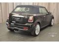 2010 Midnight Black Metallic Mini Cooper John Cooper Works Convertible  photo #2