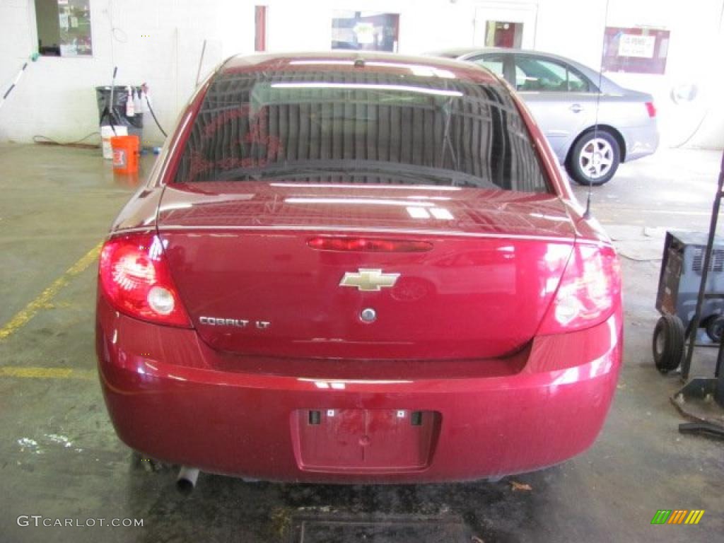 2008 Cobalt LT Sedan - Sport Red Tint Coat / Neutral photo #4