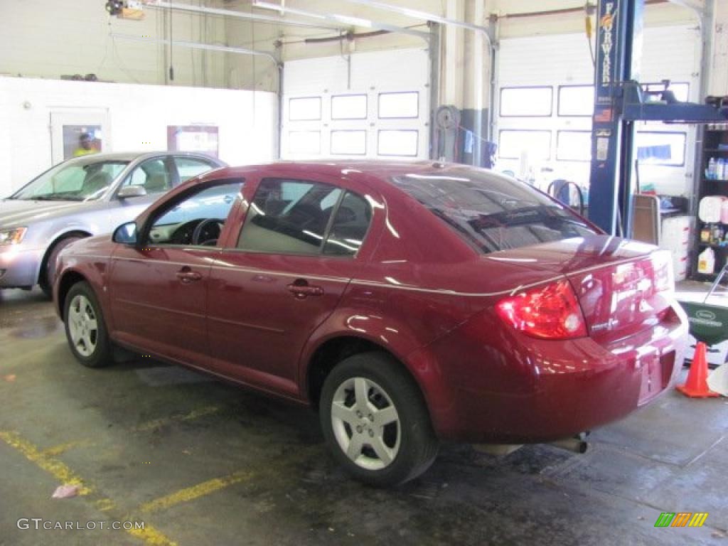 2008 Cobalt LT Sedan - Sport Red Tint Coat / Neutral photo #5