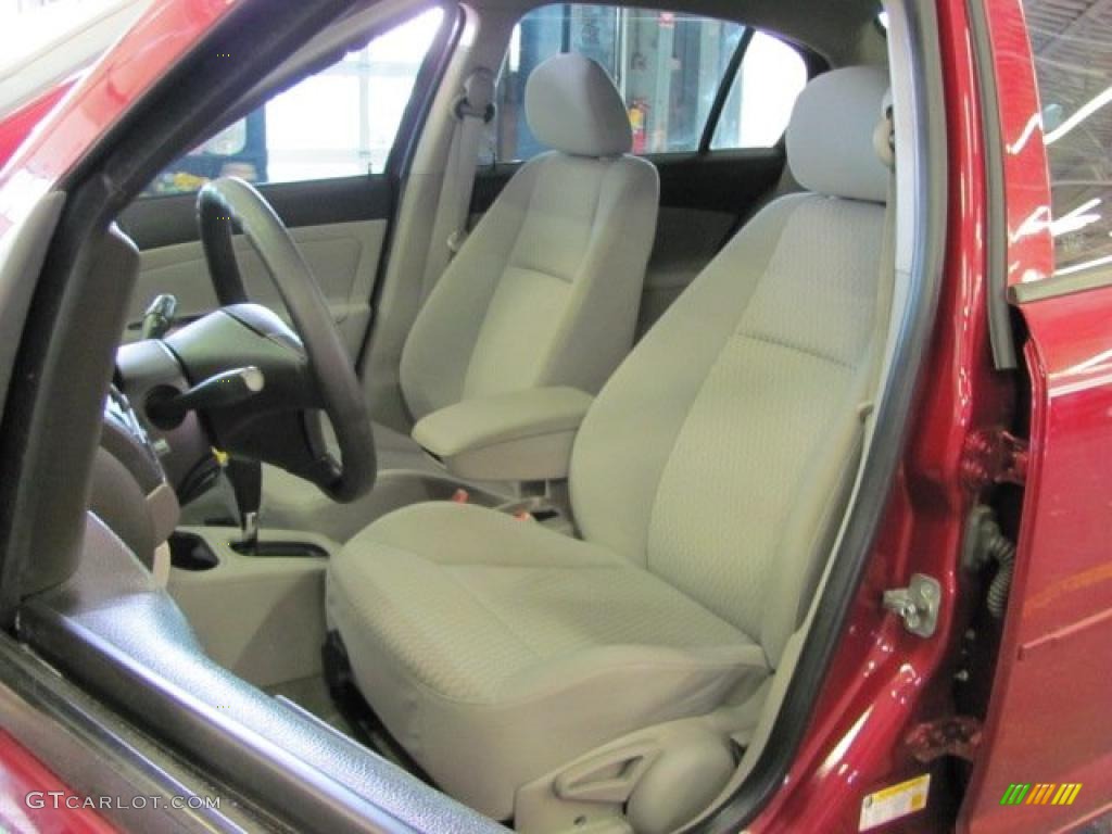 2008 Cobalt LT Sedan - Sport Red Tint Coat / Neutral photo #10