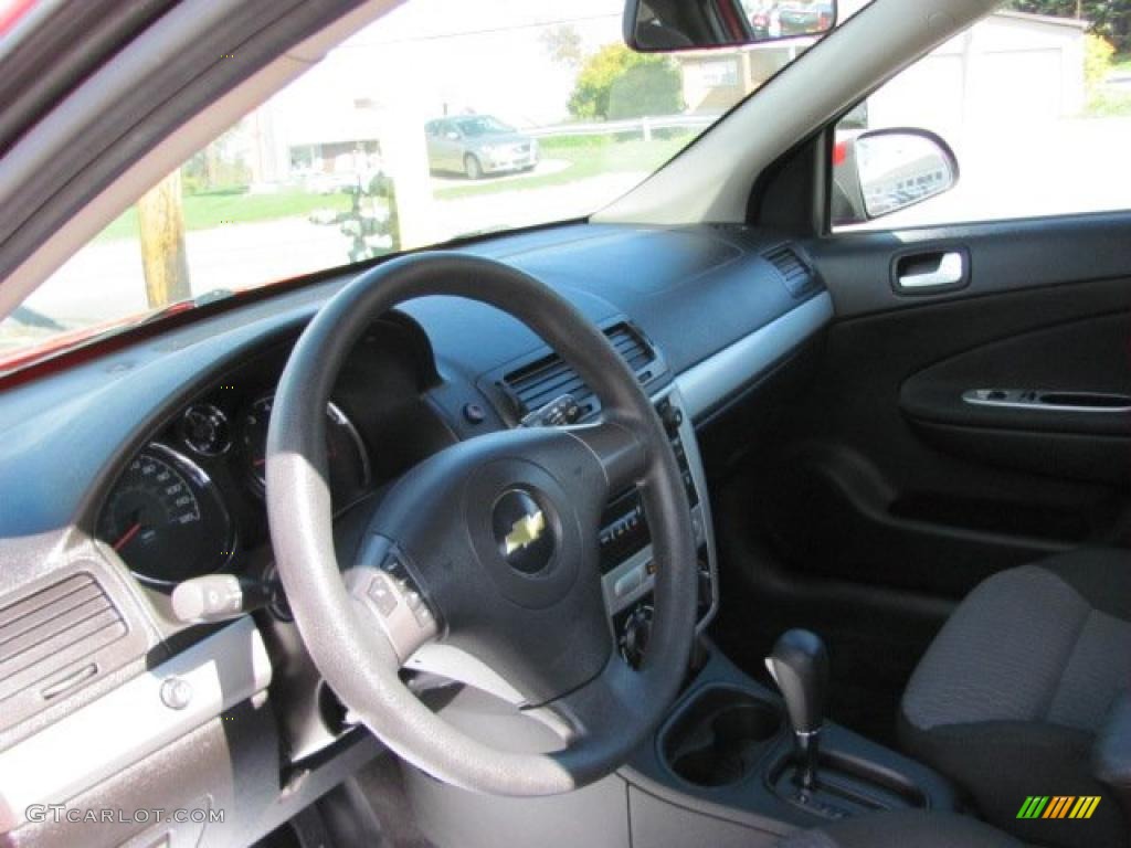 2007 Cobalt LT Coupe - Victory Red / Gray photo #8