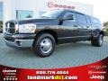 Brilliant Black Crystal Pearl 2007 Dodge Ram 3500 SLT Mega Cab Dually