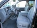 Medium Slate Gray 2007 Dodge Ram 3500 SLT Mega Cab Dually Interior Color