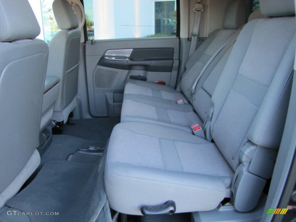 Medium Slate Gray Interior 2007 Dodge Ram 3500 SLT Mega Cab Dually Photo #38520579