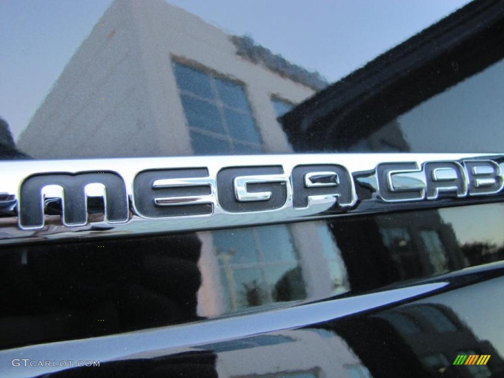 2007 Ram 3500 SLT Mega Cab Dually - Brilliant Black Crystal Pearl / Medium Slate Gray photo #18