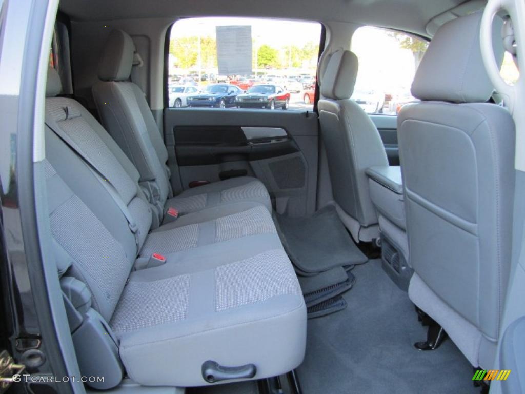 Medium Slate Gray Interior 2007 Dodge Ram 3500 SLT Mega Cab Dually Photo #38520667