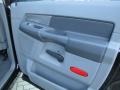 Medium Slate Gray 2007 Dodge Ram 3500 SLT Mega Cab Dually Door Panel