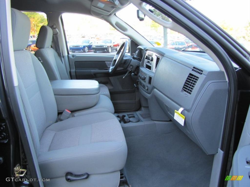 Medium Slate Gray Interior 2007 Dodge Ram 3500 SLT Mega Cab Dually Photo #38520699
