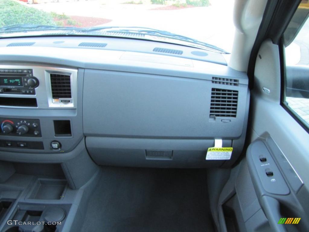 2007 Ram 3500 SLT Mega Cab Dually - Brilliant Black Crystal Pearl / Medium Slate Gray photo #24