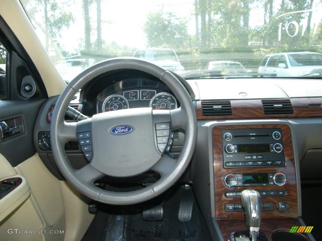 2009 Ford Taurus SEL Medium Light Stone Dashboard Photo #38522285