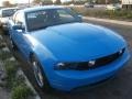 2010 Grabber Blue Ford Mustang GT Premium Coupe  photo #13