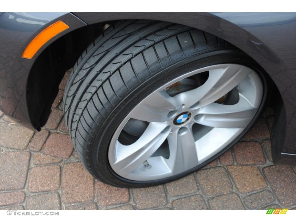 2008 3 Series 335i Coupe - Sparkling Graphite Metallic / Oyster photo #18