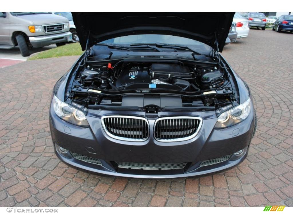 2008 3 Series 335i Coupe - Sparkling Graphite Metallic / Oyster photo #19
