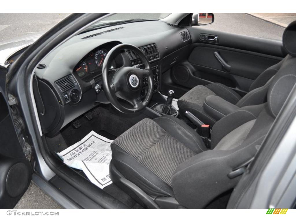 Black Interior 2005 Volkswagen GTI 1.8T Photo #38523487
