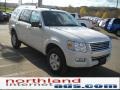 2010 White Suede Ford Explorer XLT 4x4  photo #4