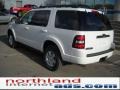 2010 White Suede Ford Explorer XLT 4x4  photo #8