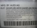 2008 Quartz Grey Metallic Audi A4 2.0T quattro Sedan  photo #22