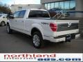 2010 White Platinum Metallic Tri Coat Ford F150 Platinum SuperCrew 4x4  photo #8