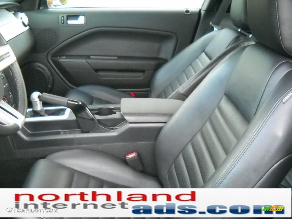 2007 Mustang GT Premium Coupe - Vista Blue Metallic / Dark Charcoal photo #12