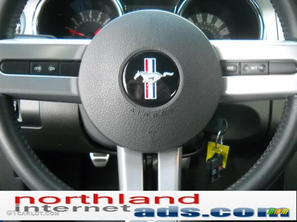 2007 Mustang GT Premium Coupe - Vista Blue Metallic / Dark Charcoal photo #19