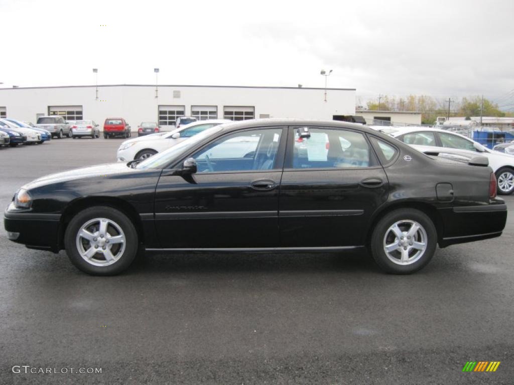 2003 Impala LS - Black / Medium Gray photo #15