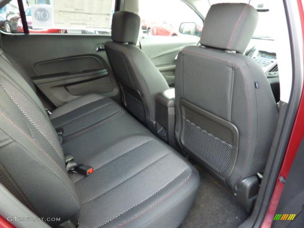 Jet Black Interior 2011 Chevrolet Equinox LT AWD Photo #38526451