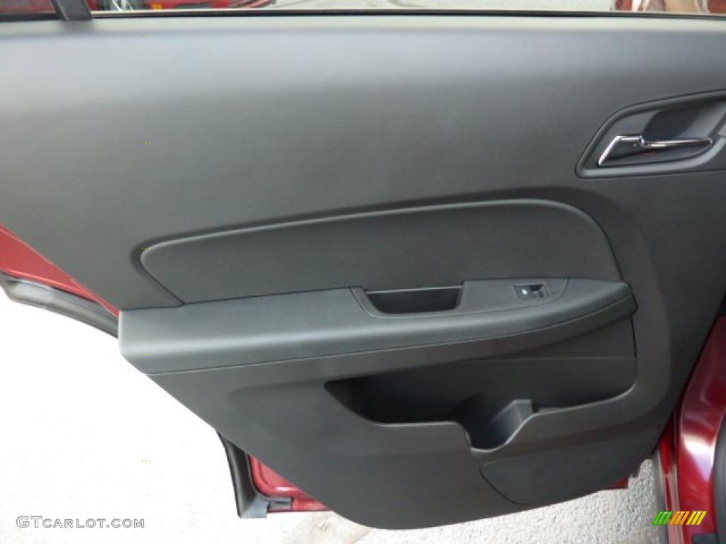 2011 Chevrolet Equinox LT AWD Jet Black Door Panel Photo #38526555