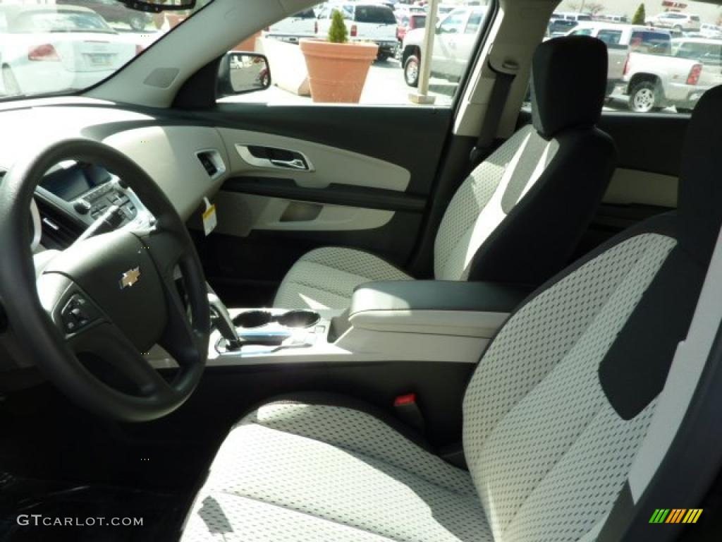 Light Titanium/Jet Black Interior 2011 Chevrolet Equinox LS AWD Photo #38526715