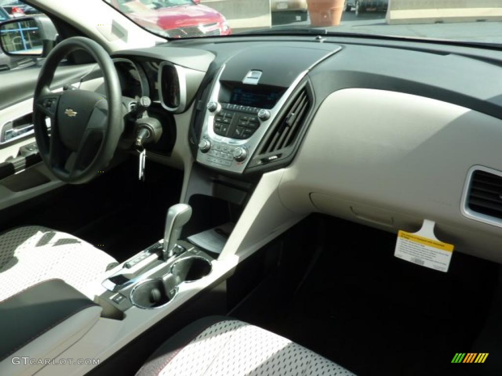 2011 Chevrolet Equinox LS AWD Light Titanium/Jet Black Dashboard Photo #38526727