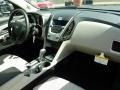 Light Titanium/Jet Black 2011 Chevrolet Equinox LS AWD Dashboard