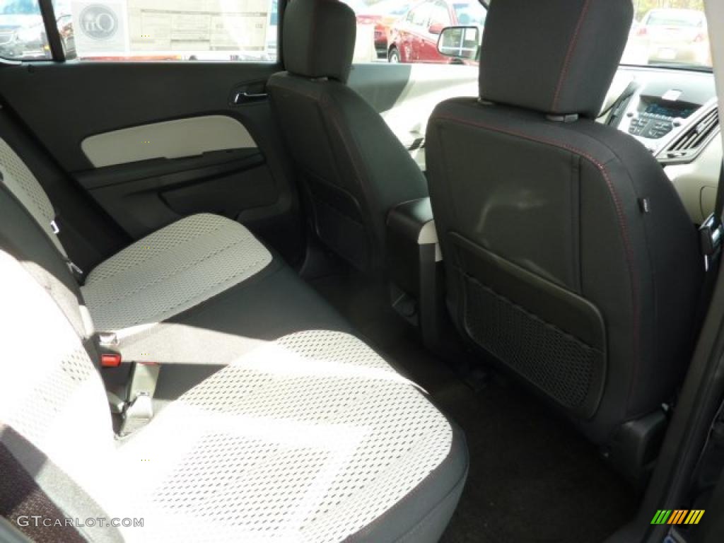 Light Titanium/Jet Black Interior 2011 Chevrolet Equinox LS AWD Photo #38526743