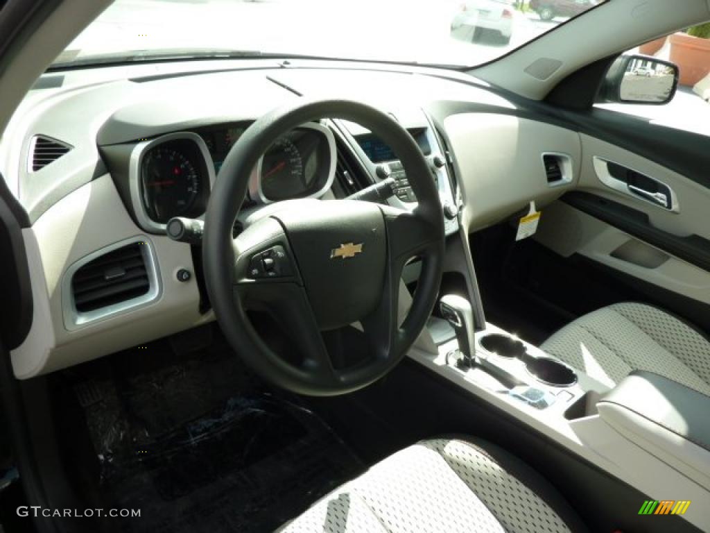 Light Titanium/Jet Black Interior 2011 Chevrolet Equinox LS AWD Photo #38526803