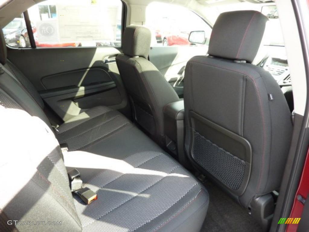 Jet Black Interior 2011 Chevrolet Equinox LT AWD Photo #38527043
