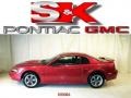 2002 Laser Red Metallic Ford Mustang GT Coupe  photo #1