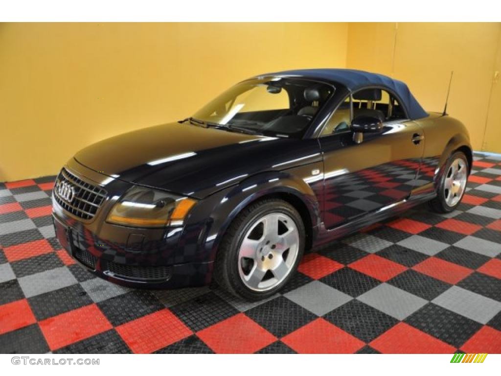 2005 TT 1.8T quattro Roadster - Moro Blue Pearl Effect / Aviator Grey photo #2