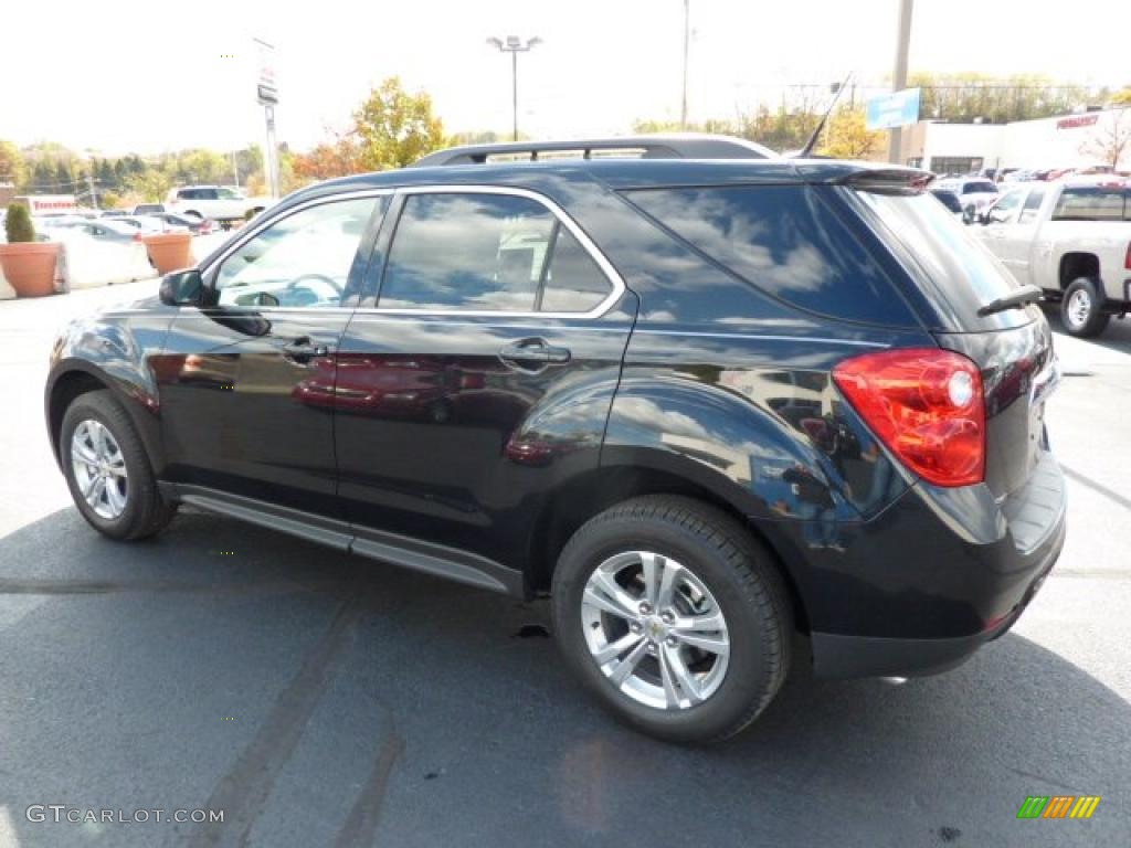 2011 Equinox LT AWD - Black Granite Metallic / Jet Black photo #5