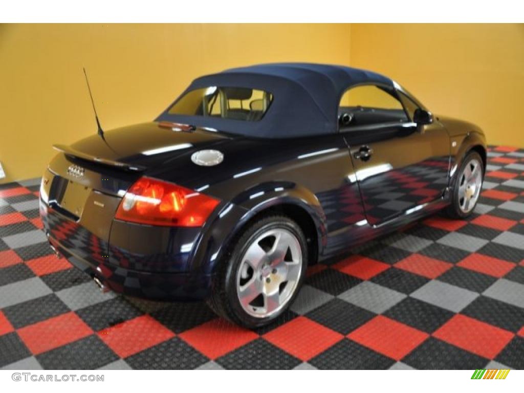 2005 TT 1.8T quattro Roadster - Moro Blue Pearl Effect / Aviator Grey photo #4
