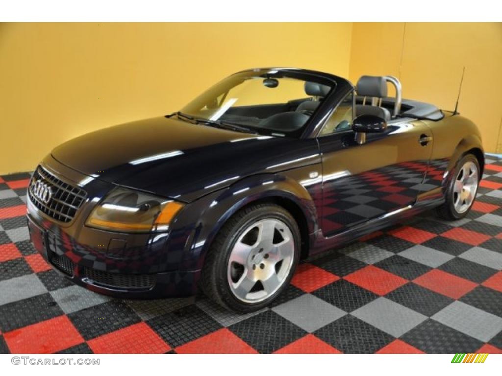 2005 TT 1.8T quattro Roadster - Moro Blue Pearl Effect / Aviator Grey photo #5