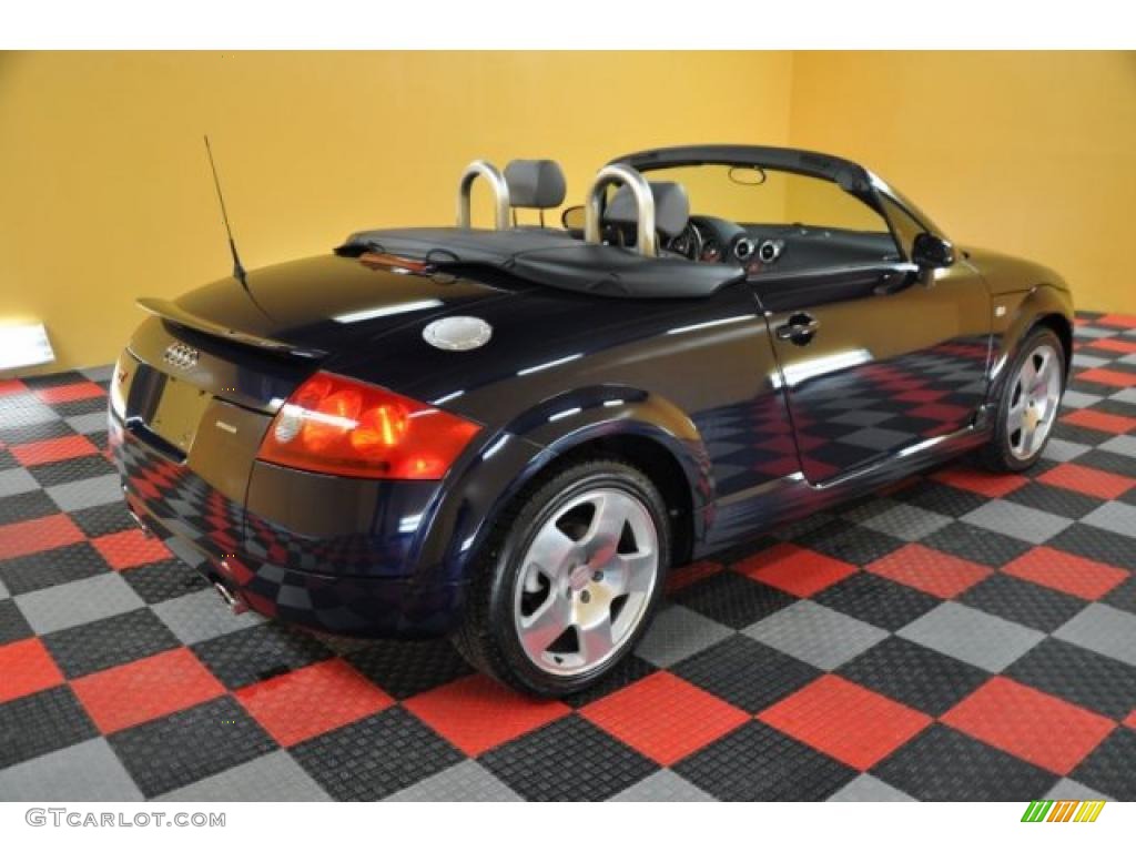 2005 TT 1.8T quattro Roadster - Moro Blue Pearl Effect / Aviator Grey photo #6