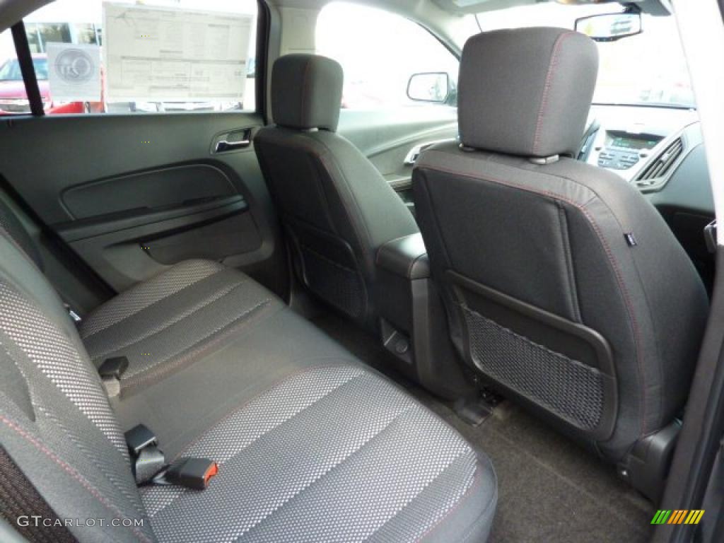 Jet Black Interior 2011 Chevrolet Equinox LT AWD Photo #38527355