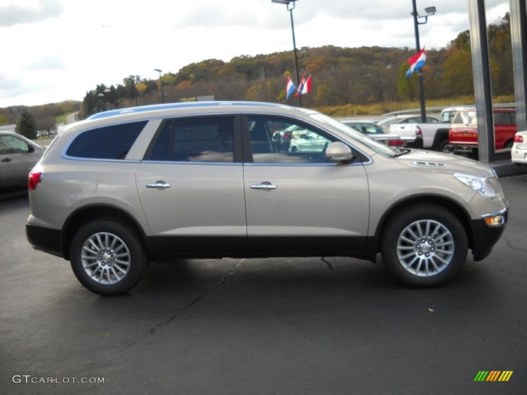 2011 Enclave CX - Gold Mist Metallic / Ebony/Ebony photo #3