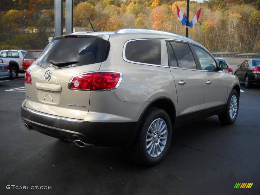 2011 Enclave CX - Gold Mist Metallic / Ebony/Ebony photo #4