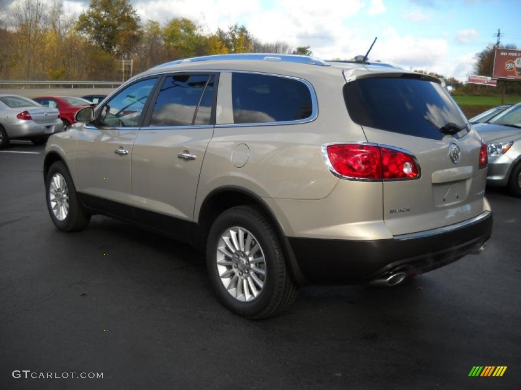 2011 Enclave CX - Gold Mist Metallic / Ebony/Ebony photo #5