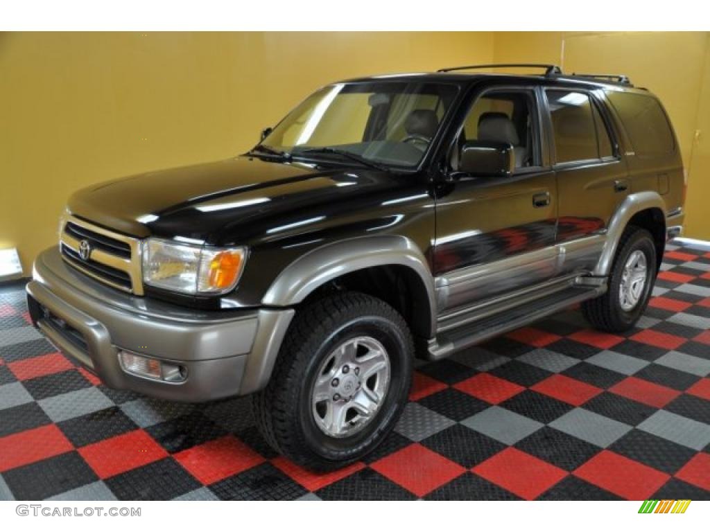 1999 4Runner Limited 4x4 - Black / Oak photo #2